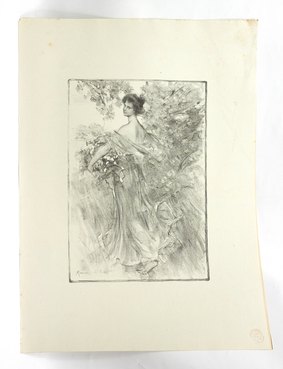 "Printemps" - Lithographie originale sur Chine - L'Estampe Moderne