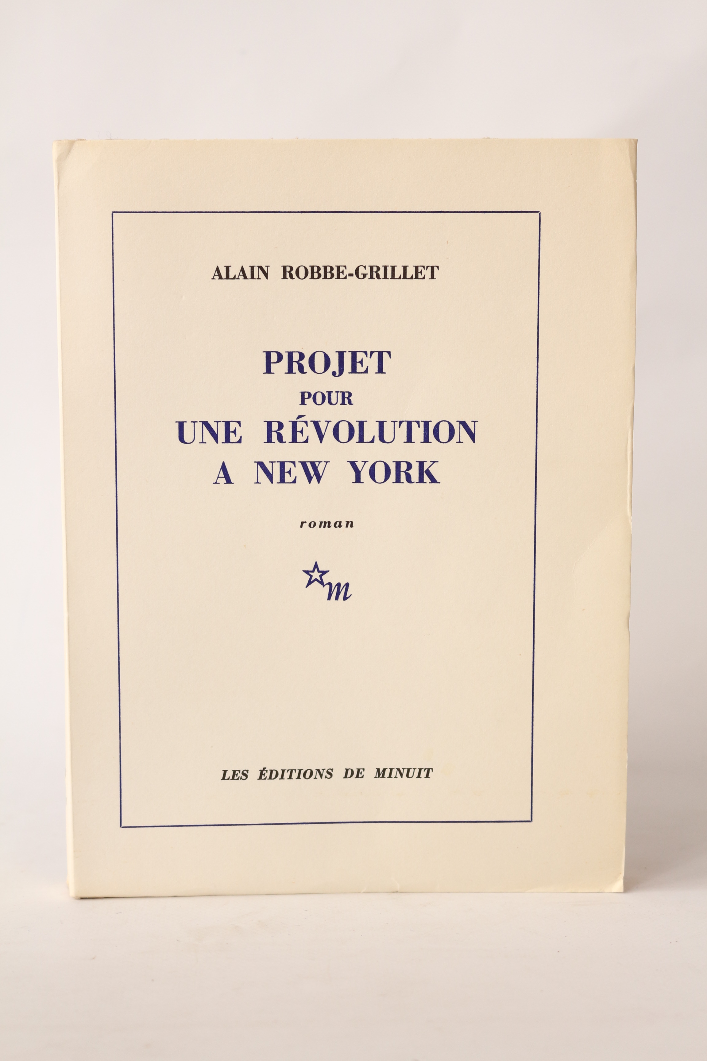 Projet pour une révolution à New York