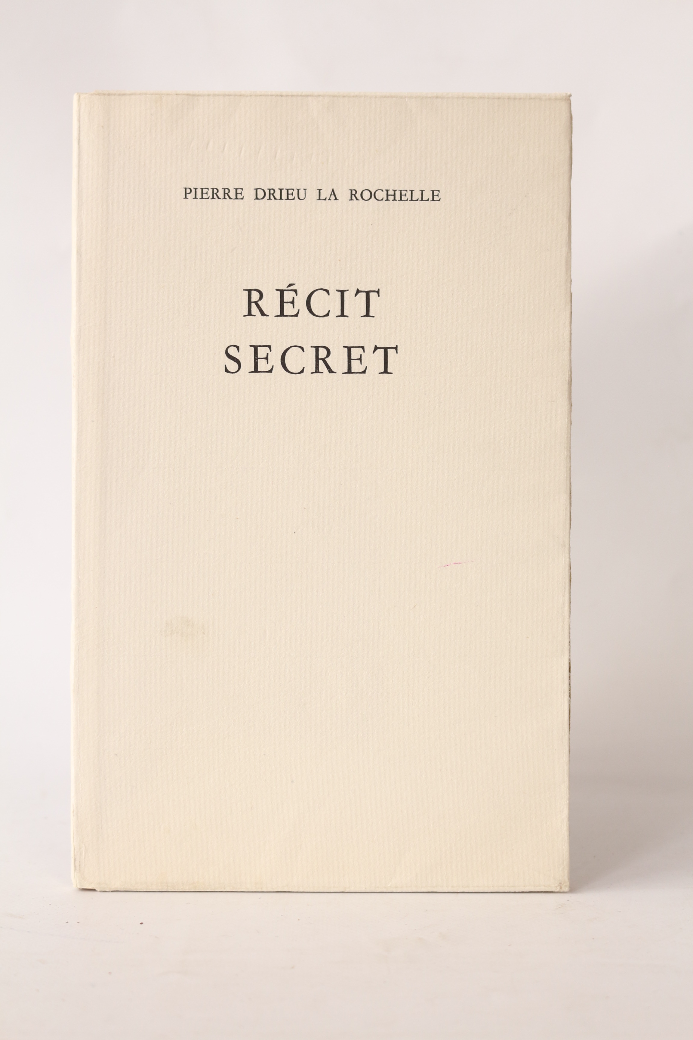 Récit secret