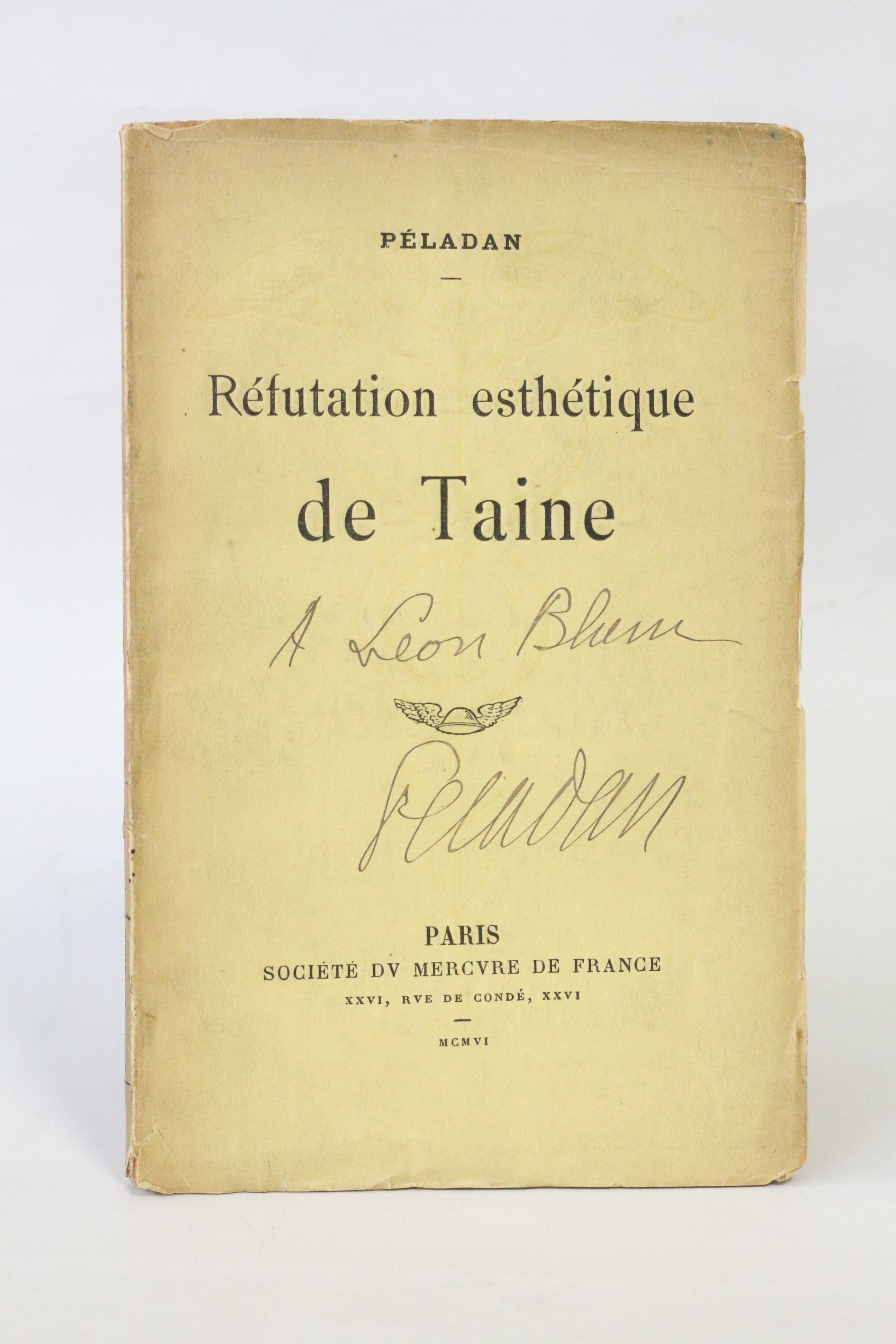 Réfutation esthétique de Taine