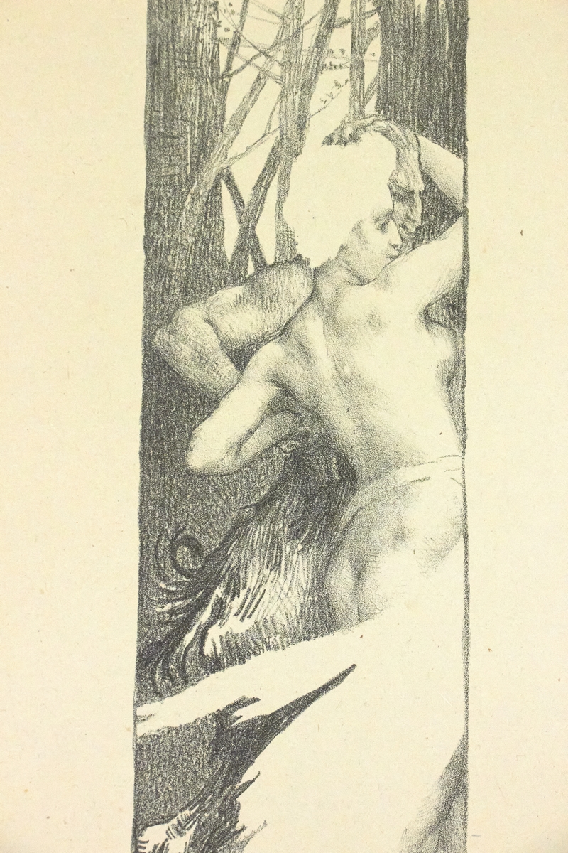 "Renouveau" - Lithographie originale sur Chine - L'Estampe Moderne