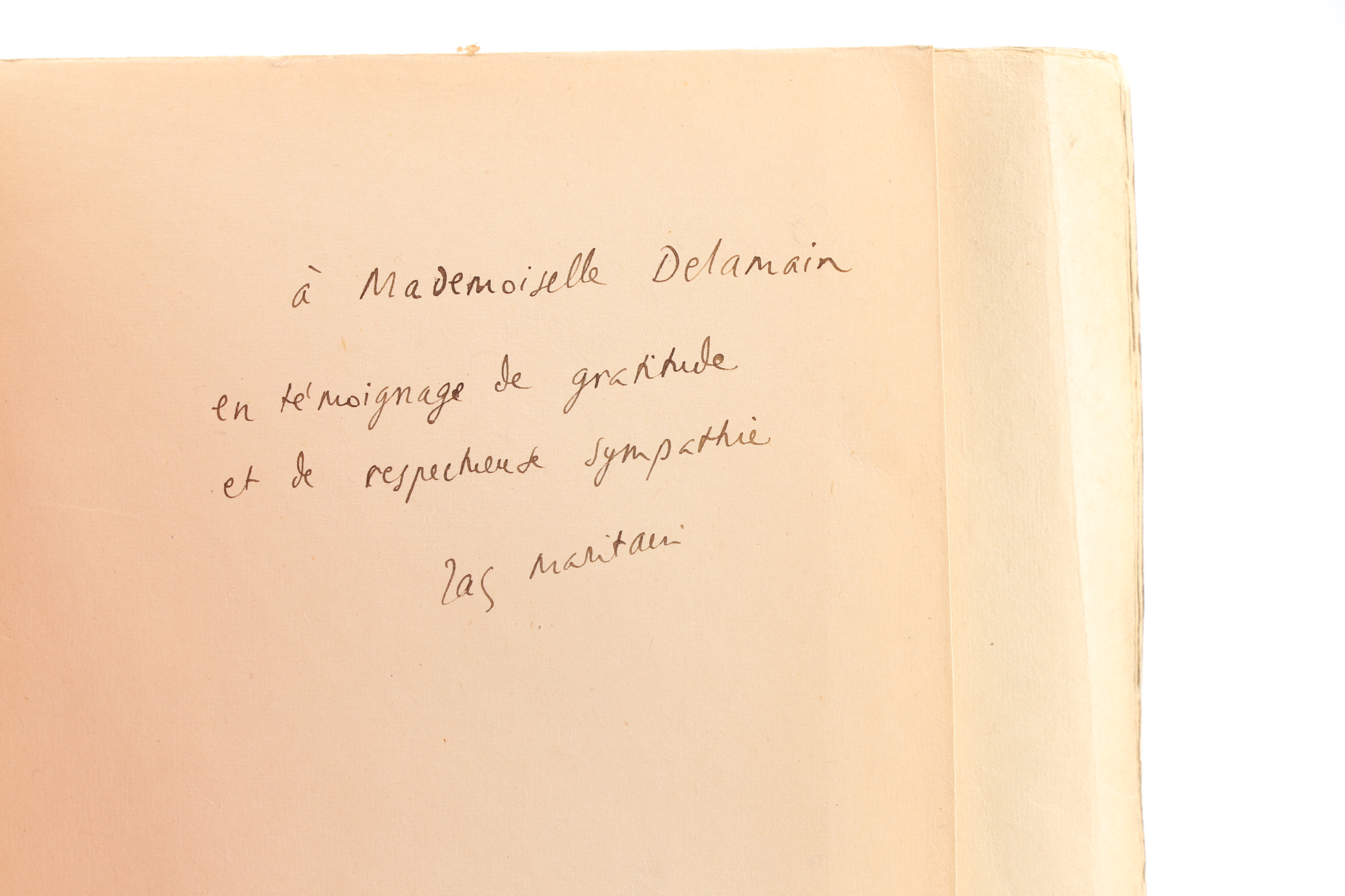 Réponse à Jean Cocteau