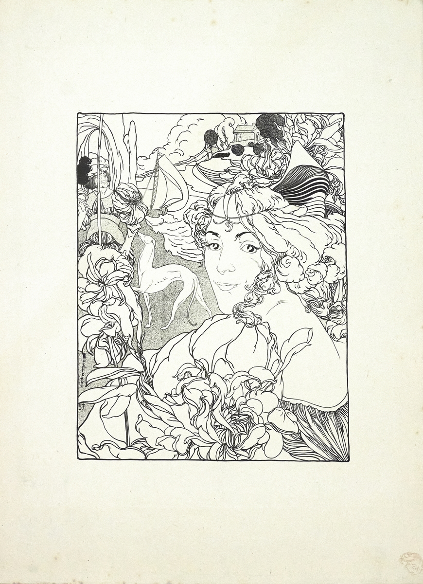 "Retour" - Lithographie originale sur Chine - L'Estampe Moderne