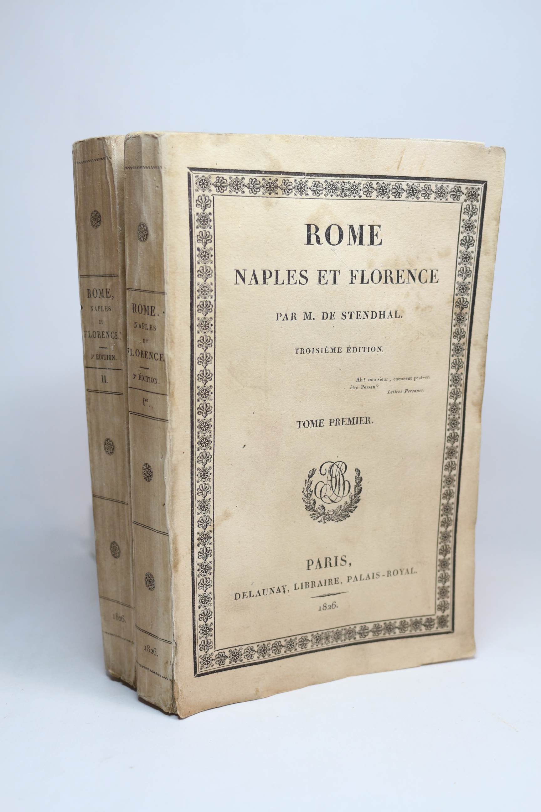 Rome, Naples et Florence