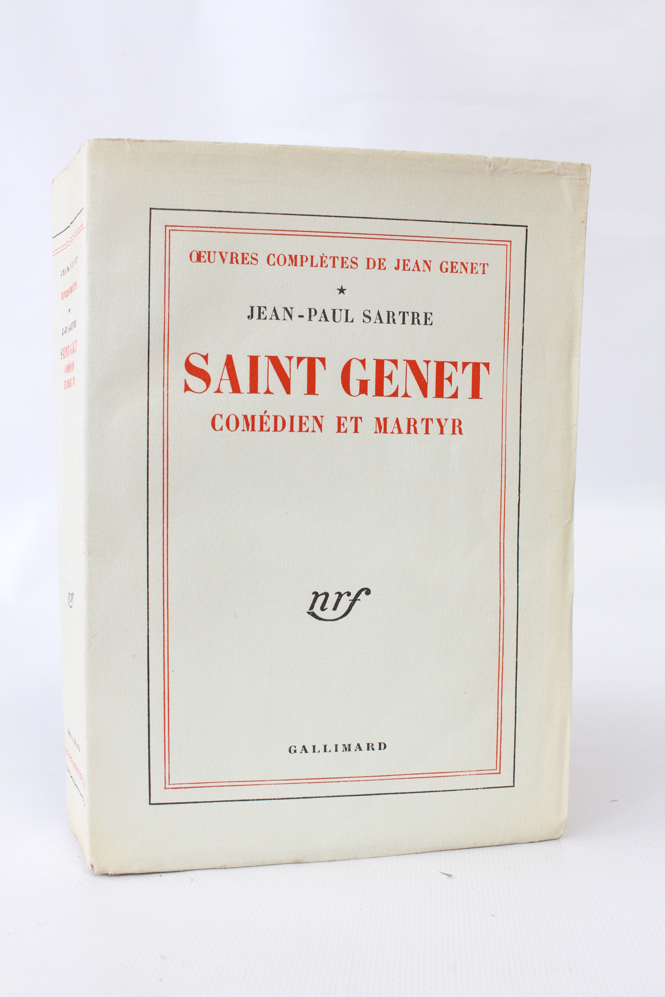 Saint Genet comédien et martyr
