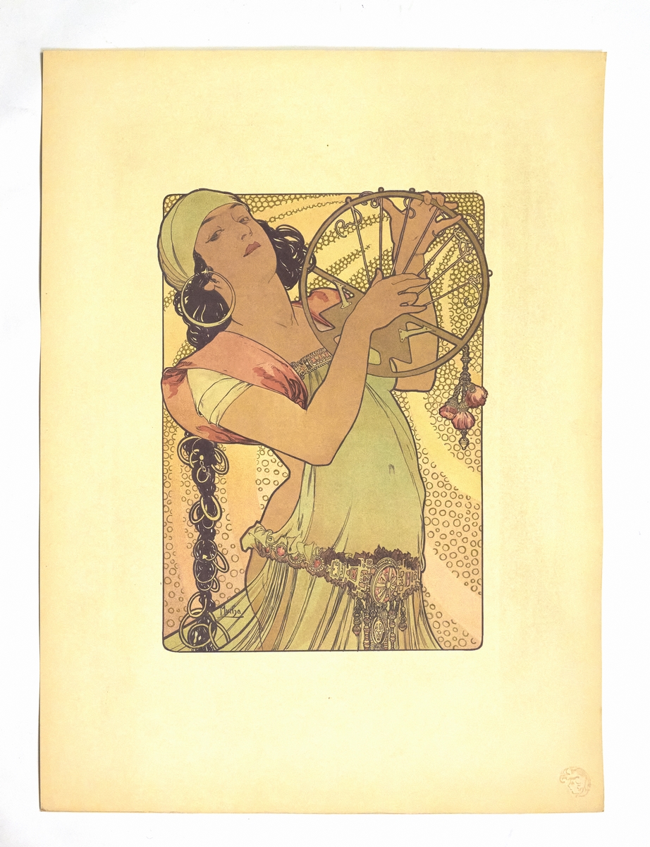 "Salomé" - Lithographie originale sur Japon - L'Estampe Moderne