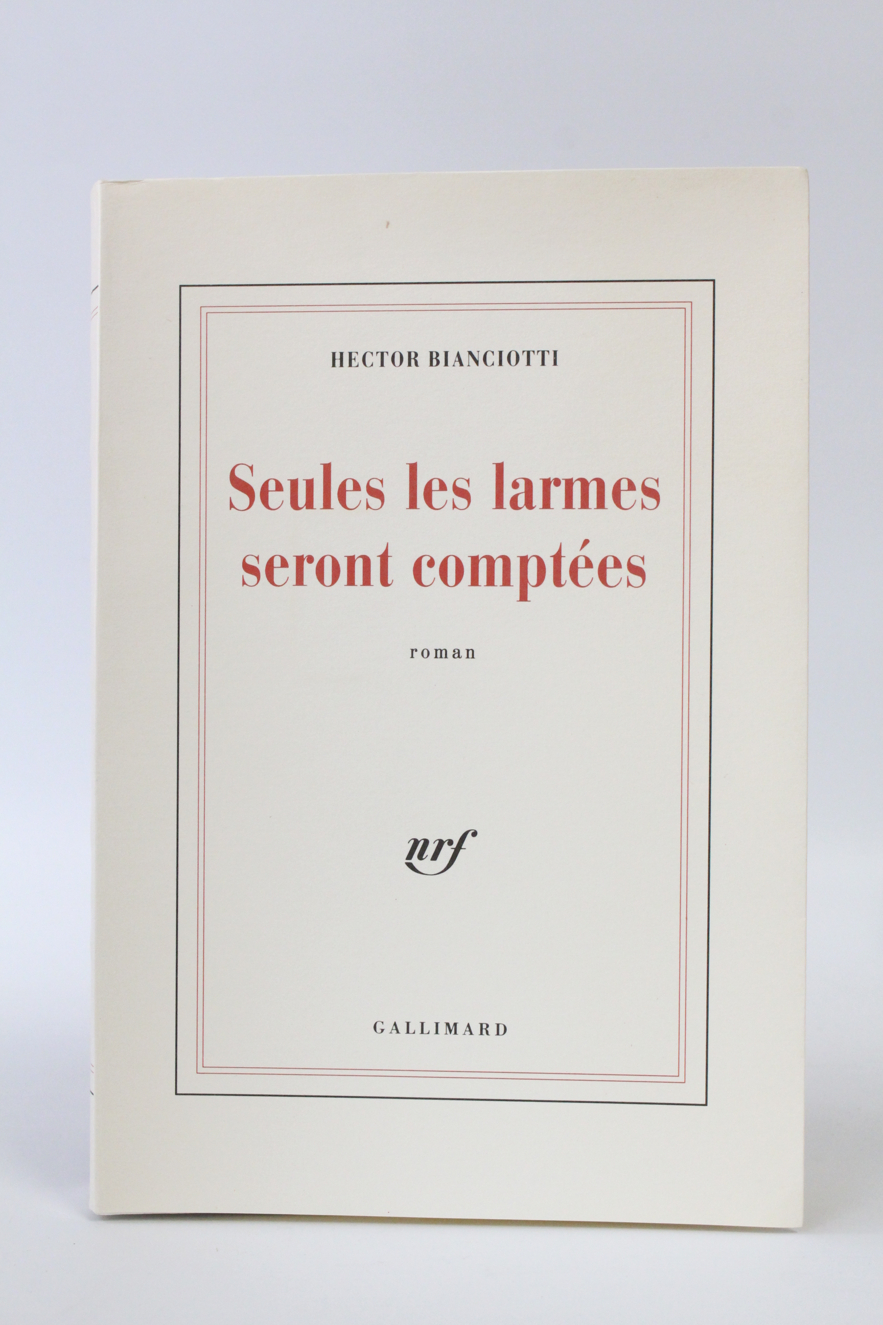 Seules les larmes seront comptées