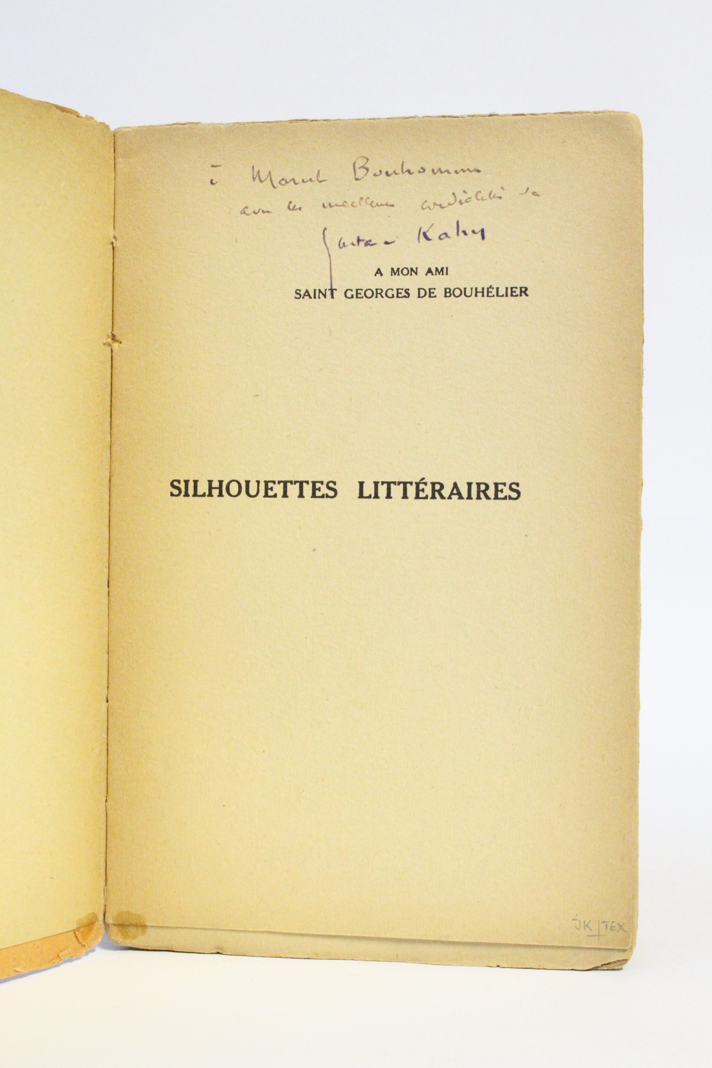 Silhouettes littéraires