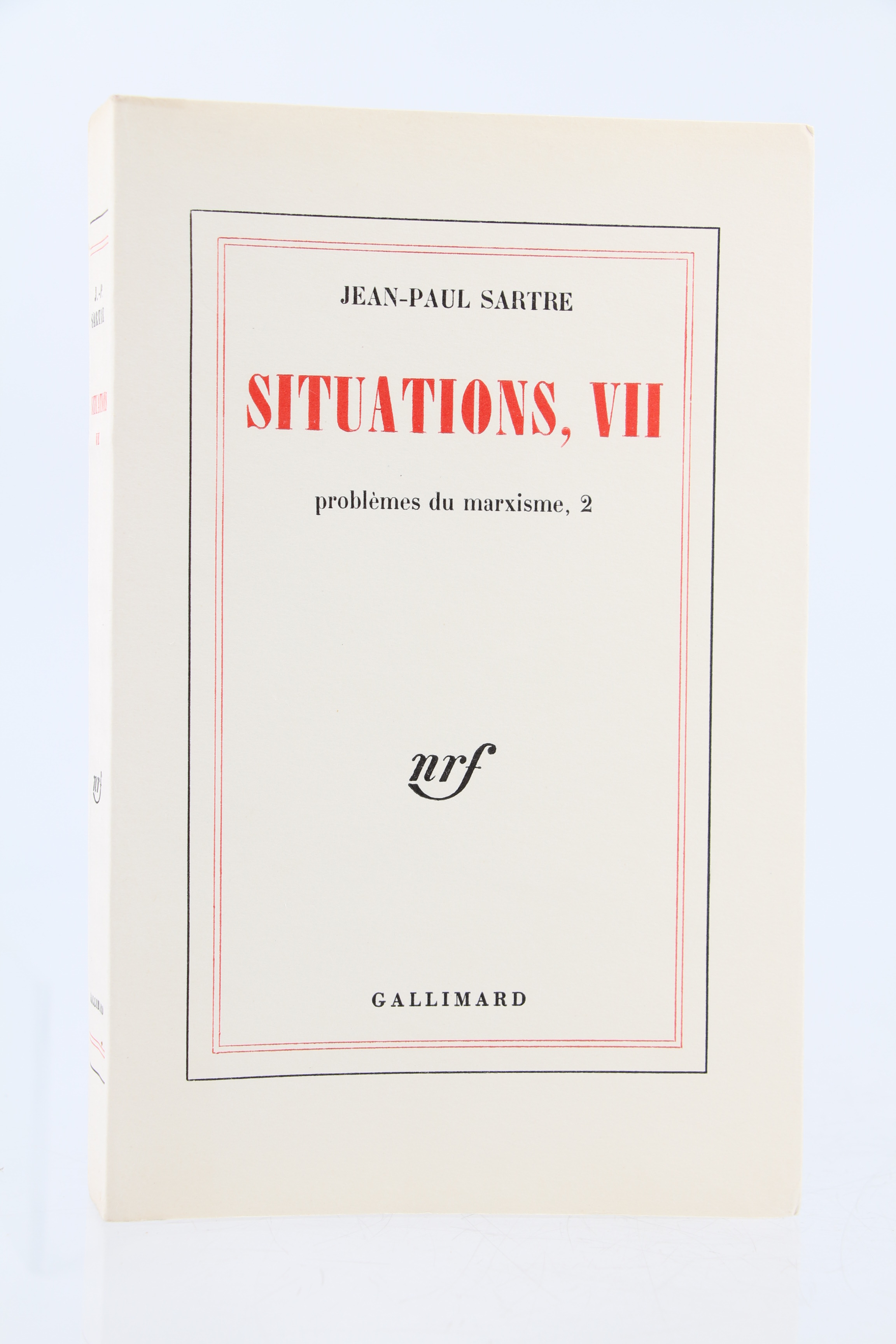 Situations, VII - Problèmes du marxisme 2