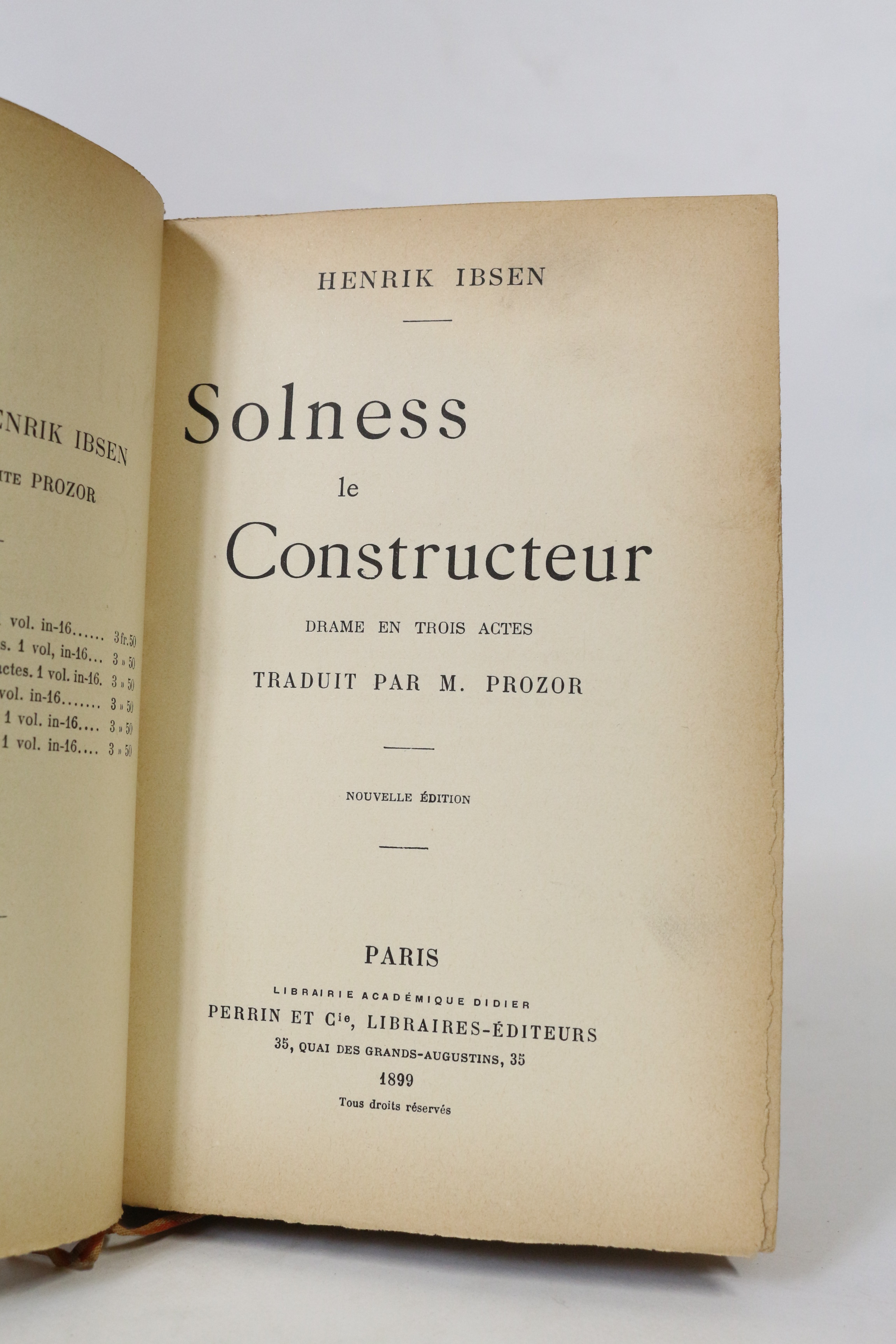 Solness le constructeur