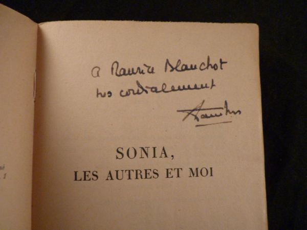 Sonia, les autres et moi