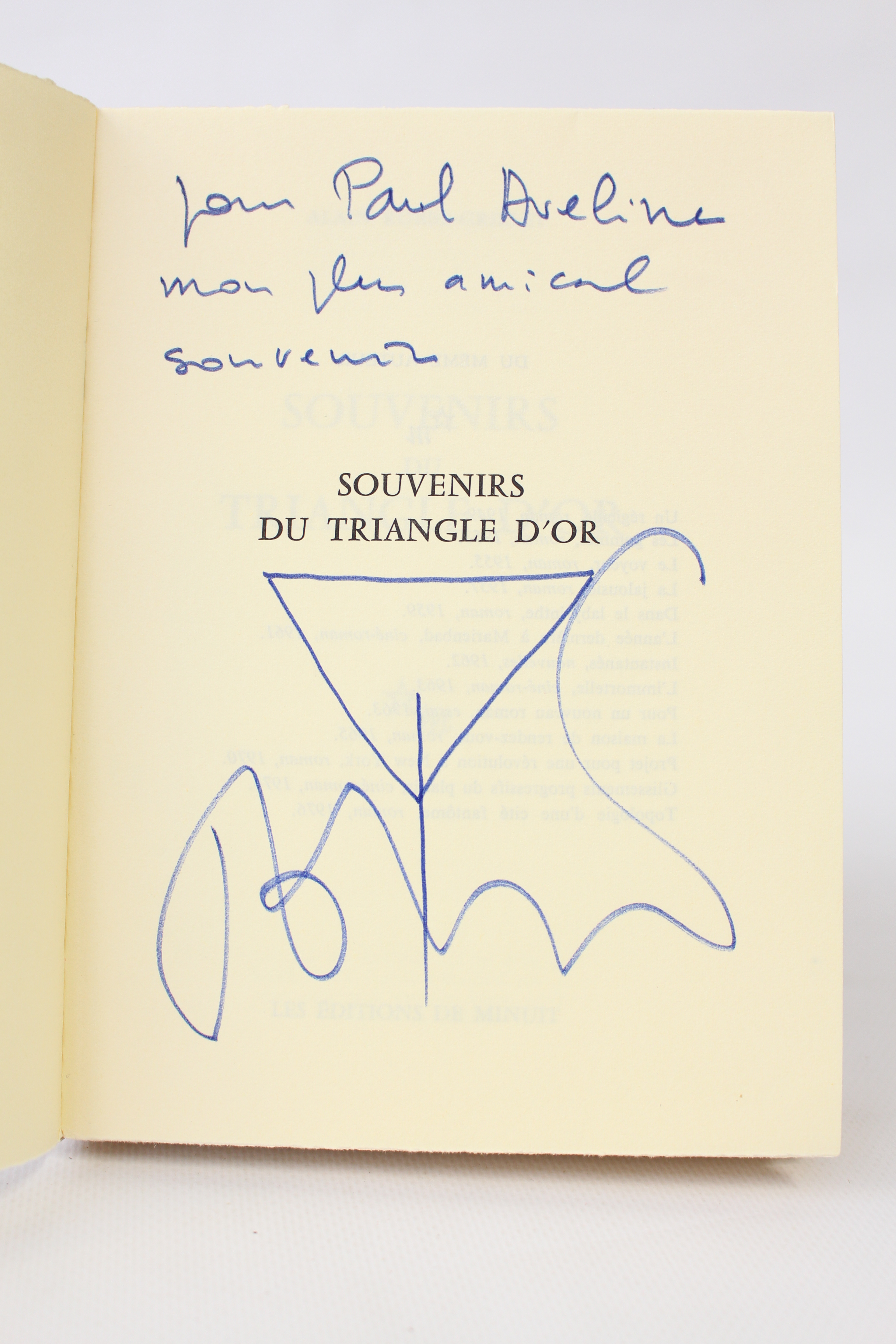 Souvenirs du triangle d'or