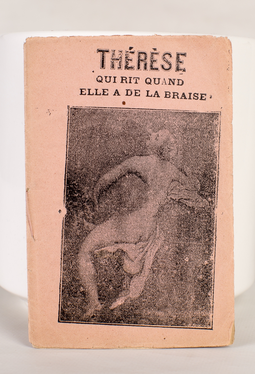Thérèse qui rit quand elle a de la braise