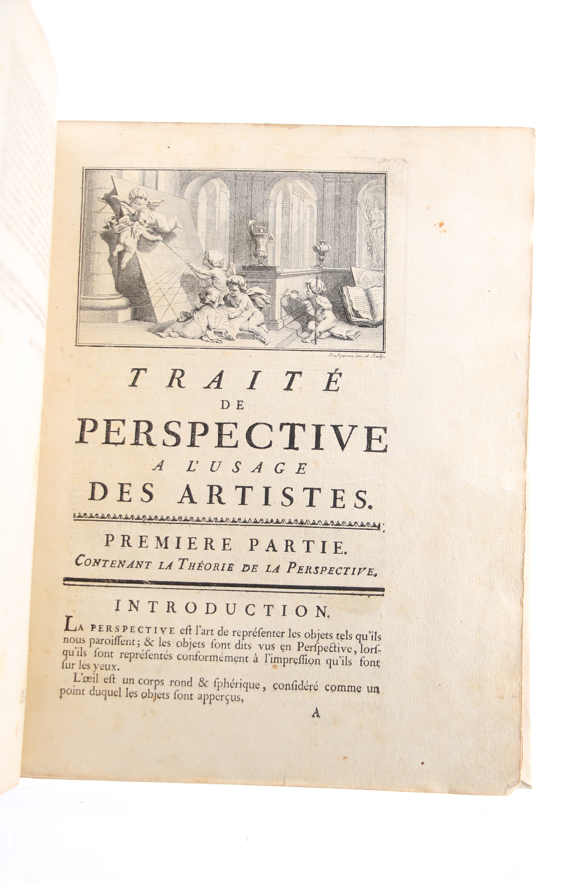 Traite de Perspective a l'usage des Artistes, ou l'on demontre …