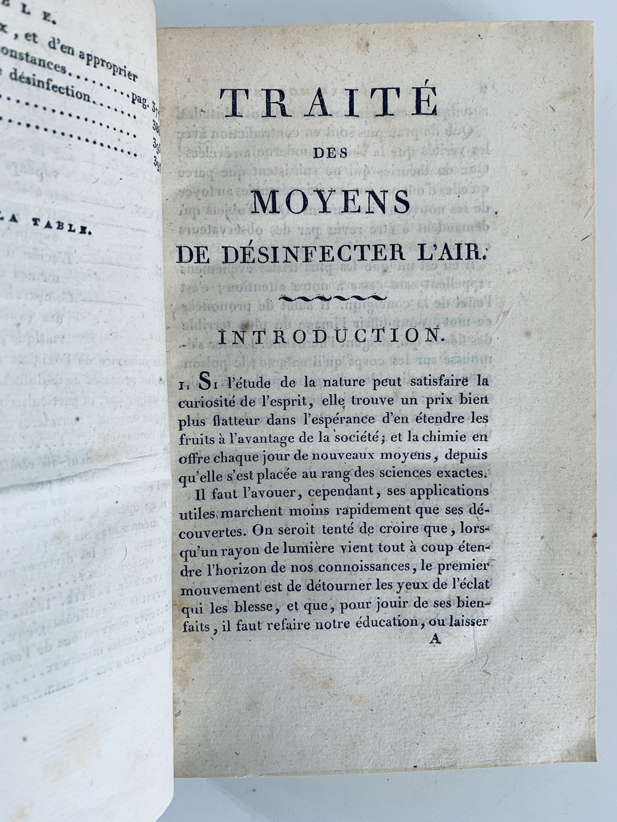 Traité des moyens de desinfecter l'air