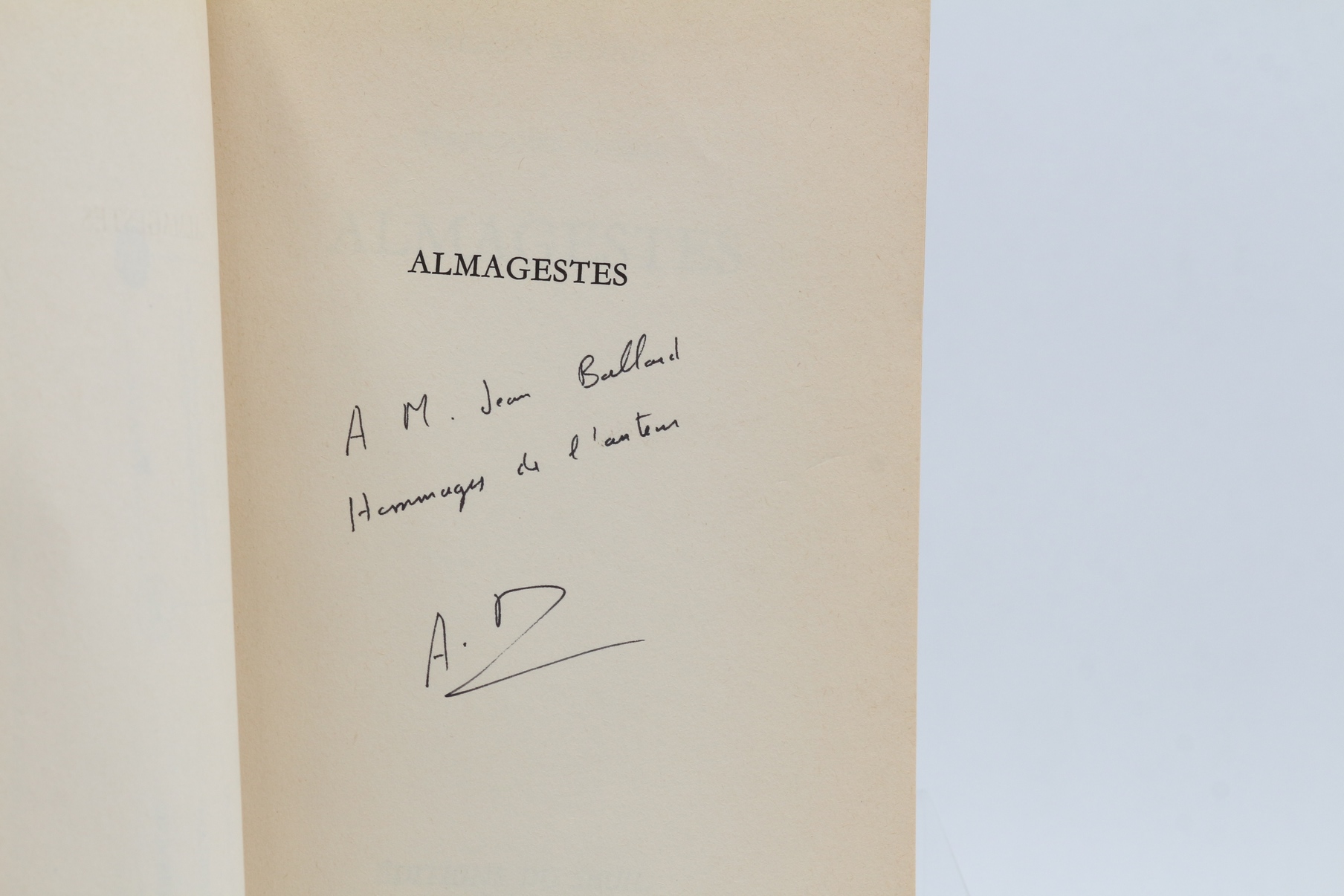 Trajectoire inverse - Almagestes - Portulans