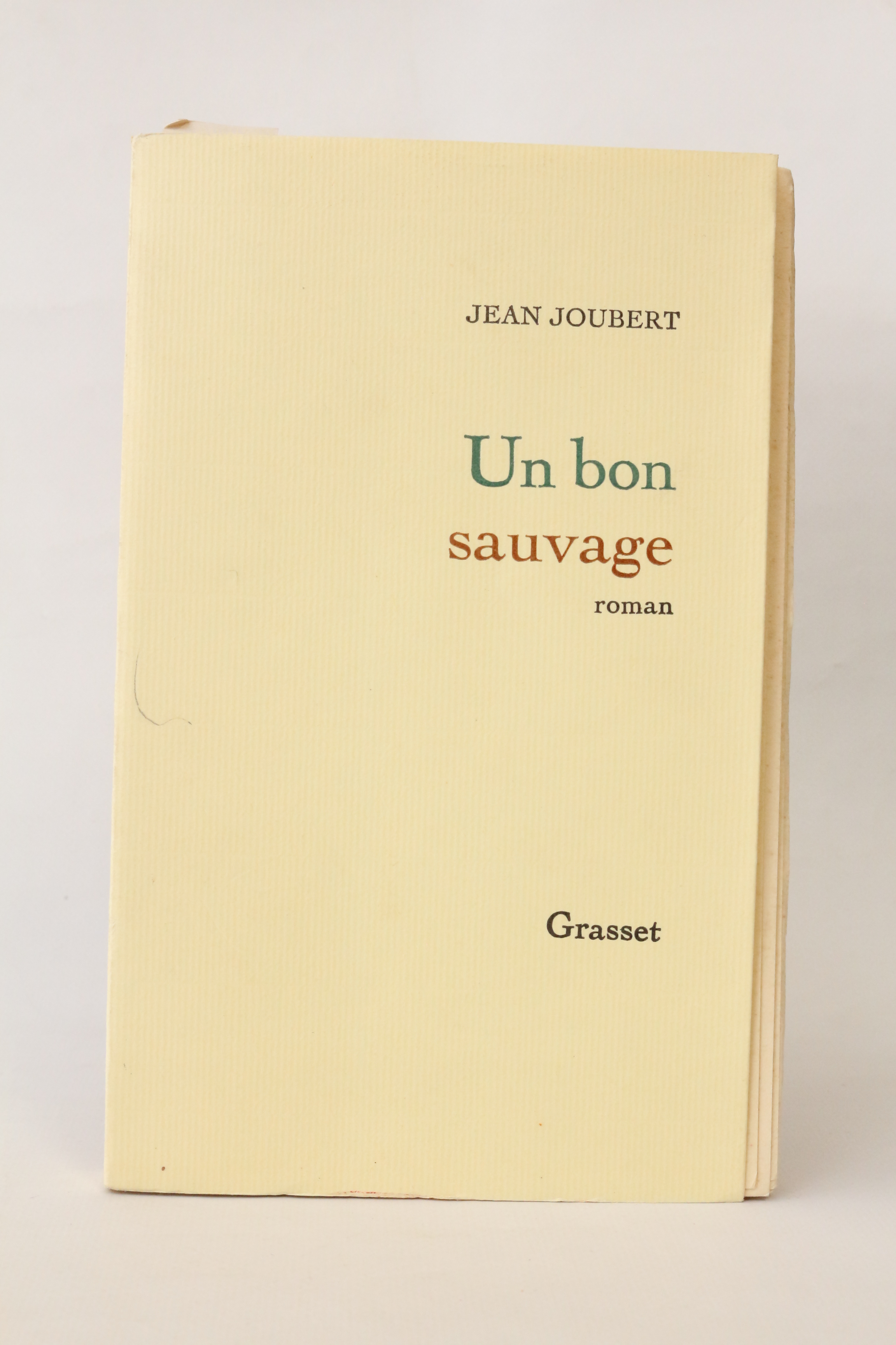 Un bon sauvage