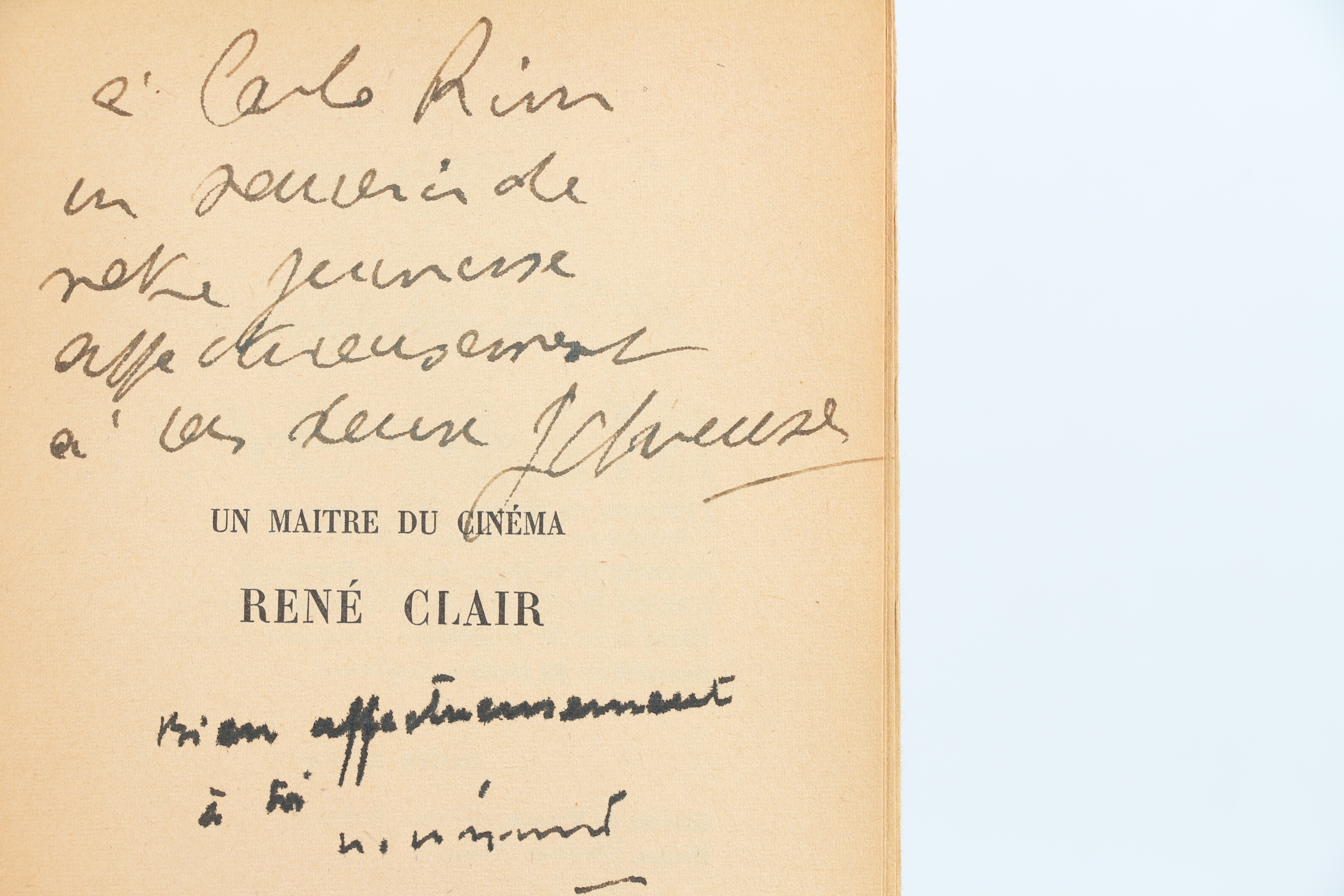 Un Maître du Cinéma René Clair