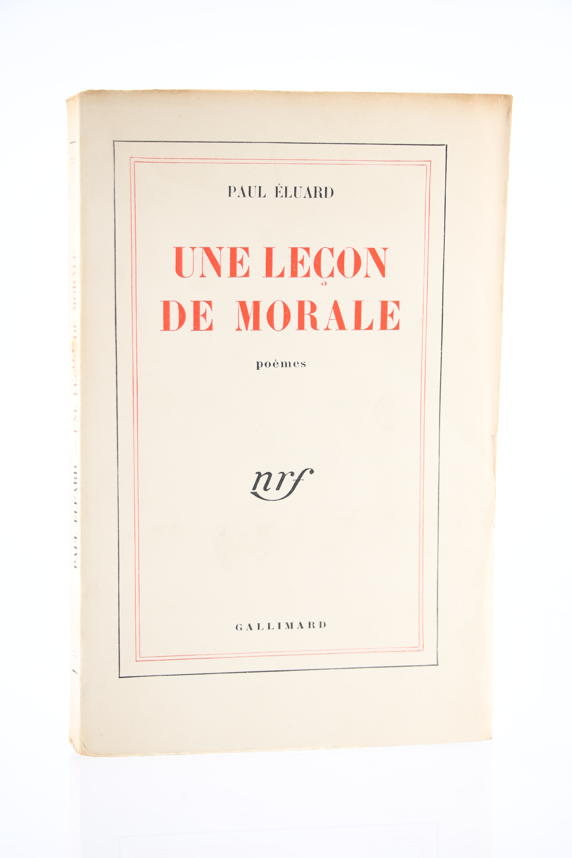 Une Leçon de Morale