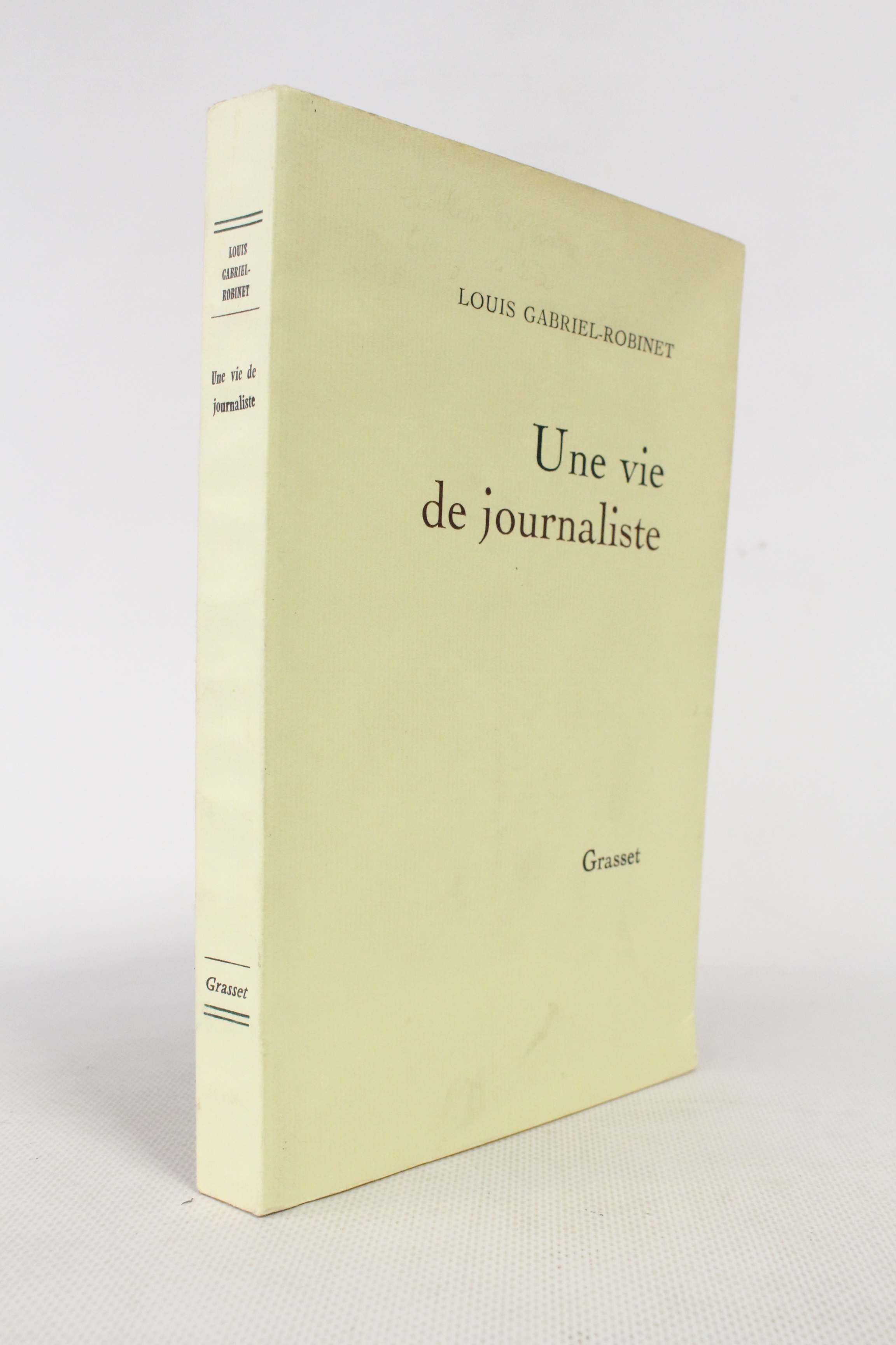 Une vie de journaliste