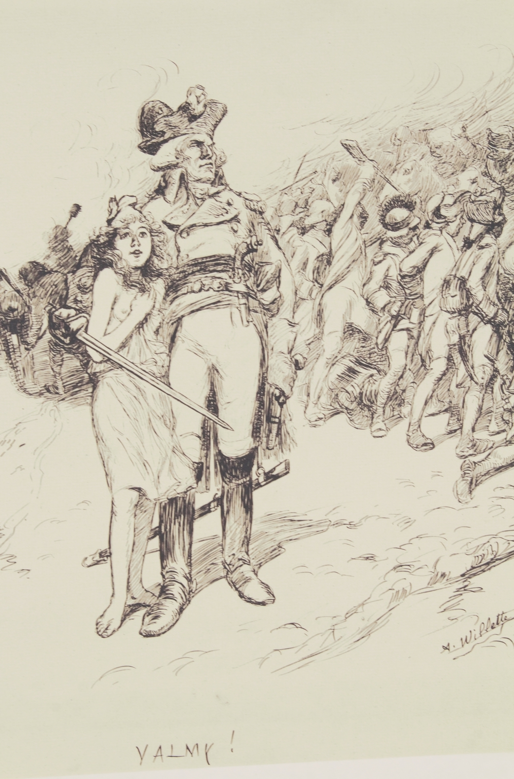 Valmy - Lithographie originale sur Japon - L'Estampe Moderne