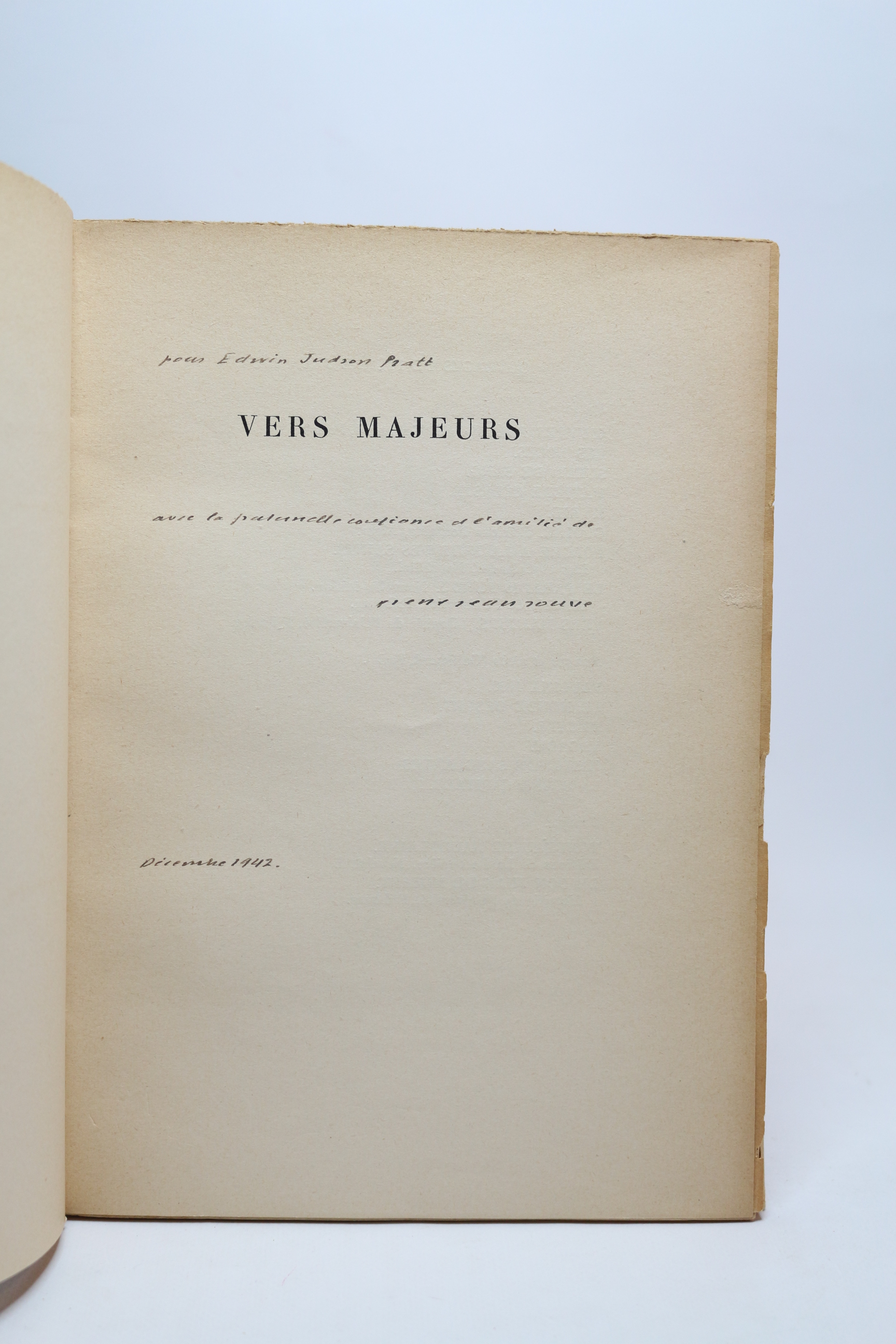 Vers majeurs
