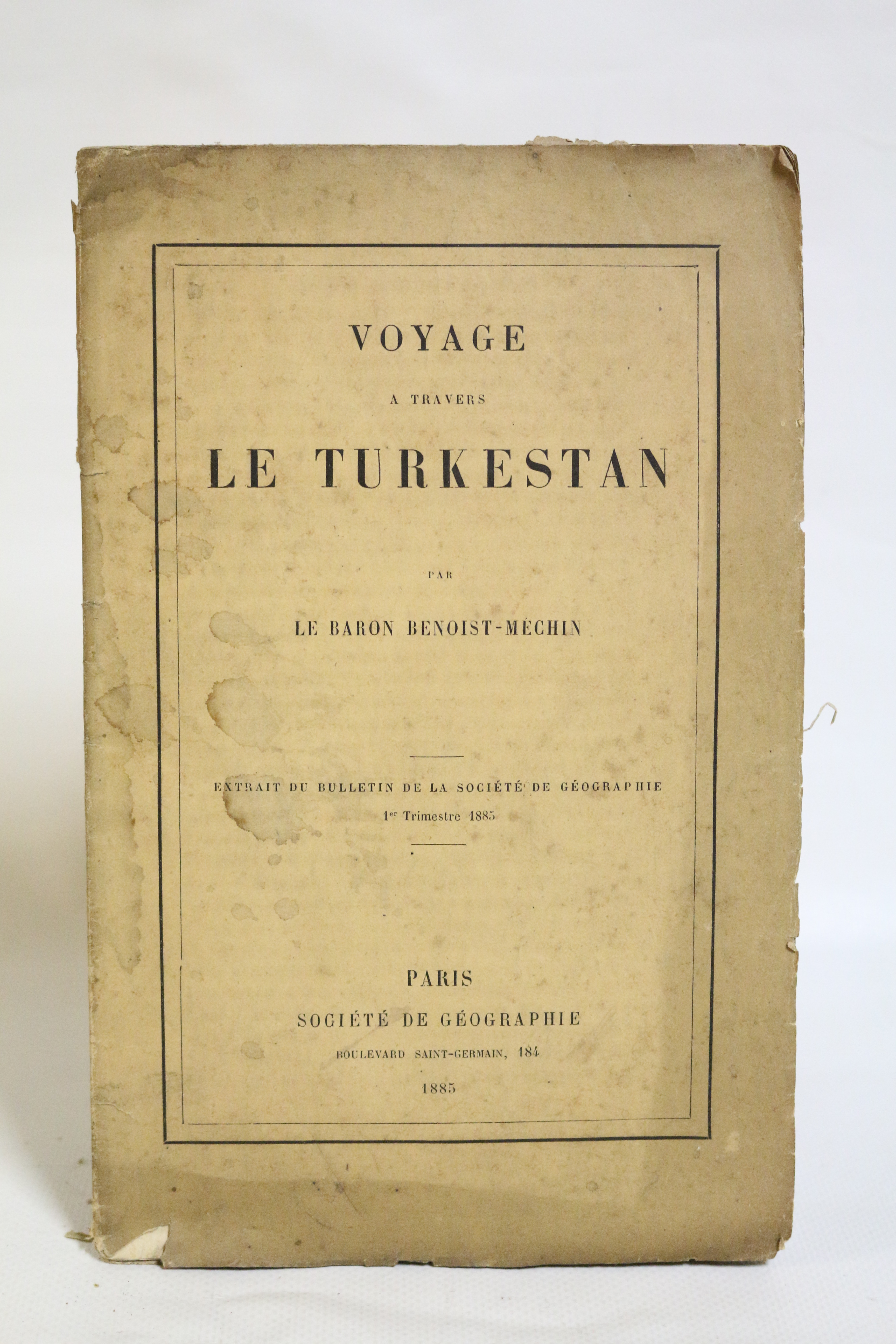 Voyage à travers le Turkestan
