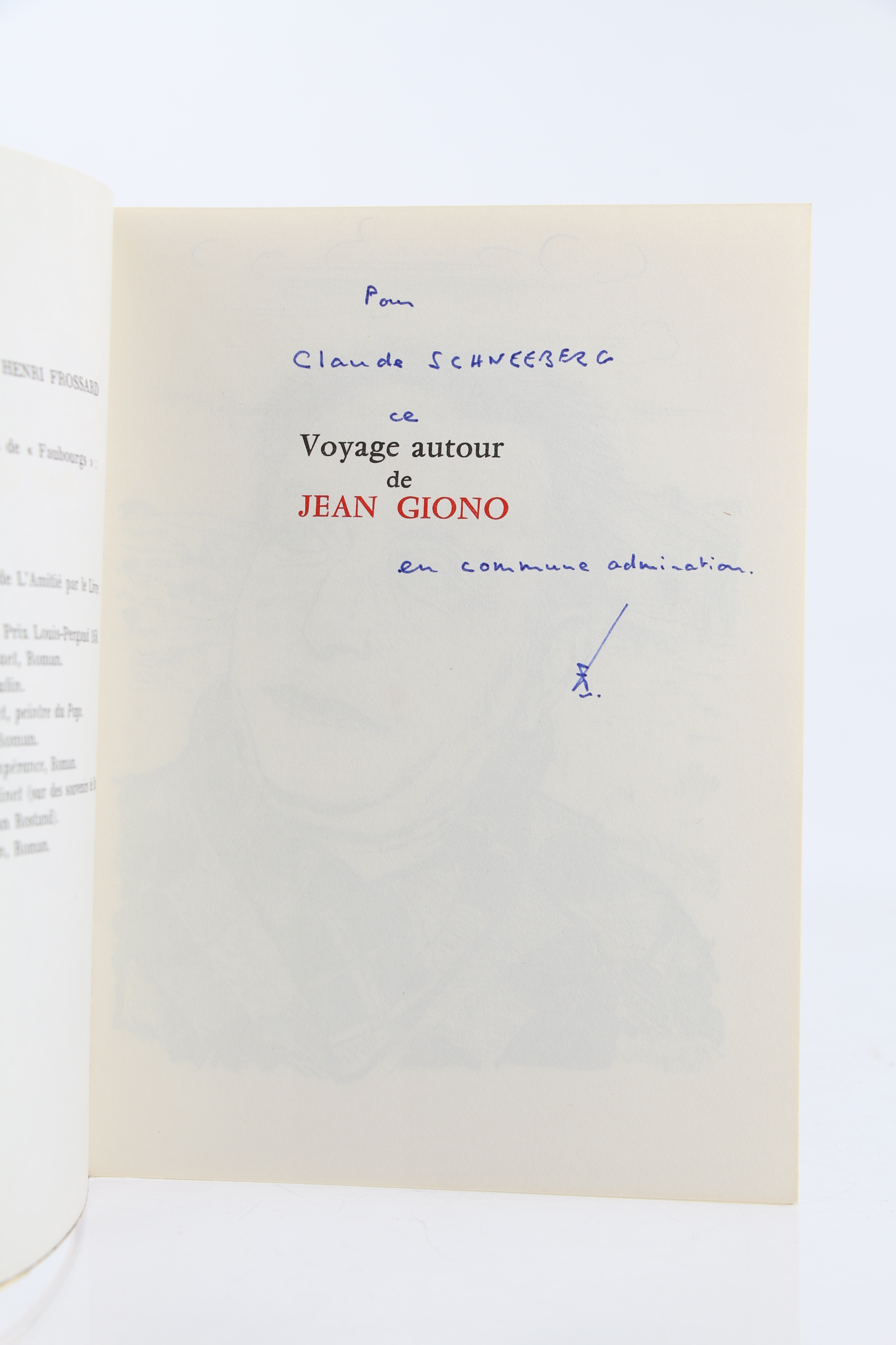 Voyage autour de Jean Giono