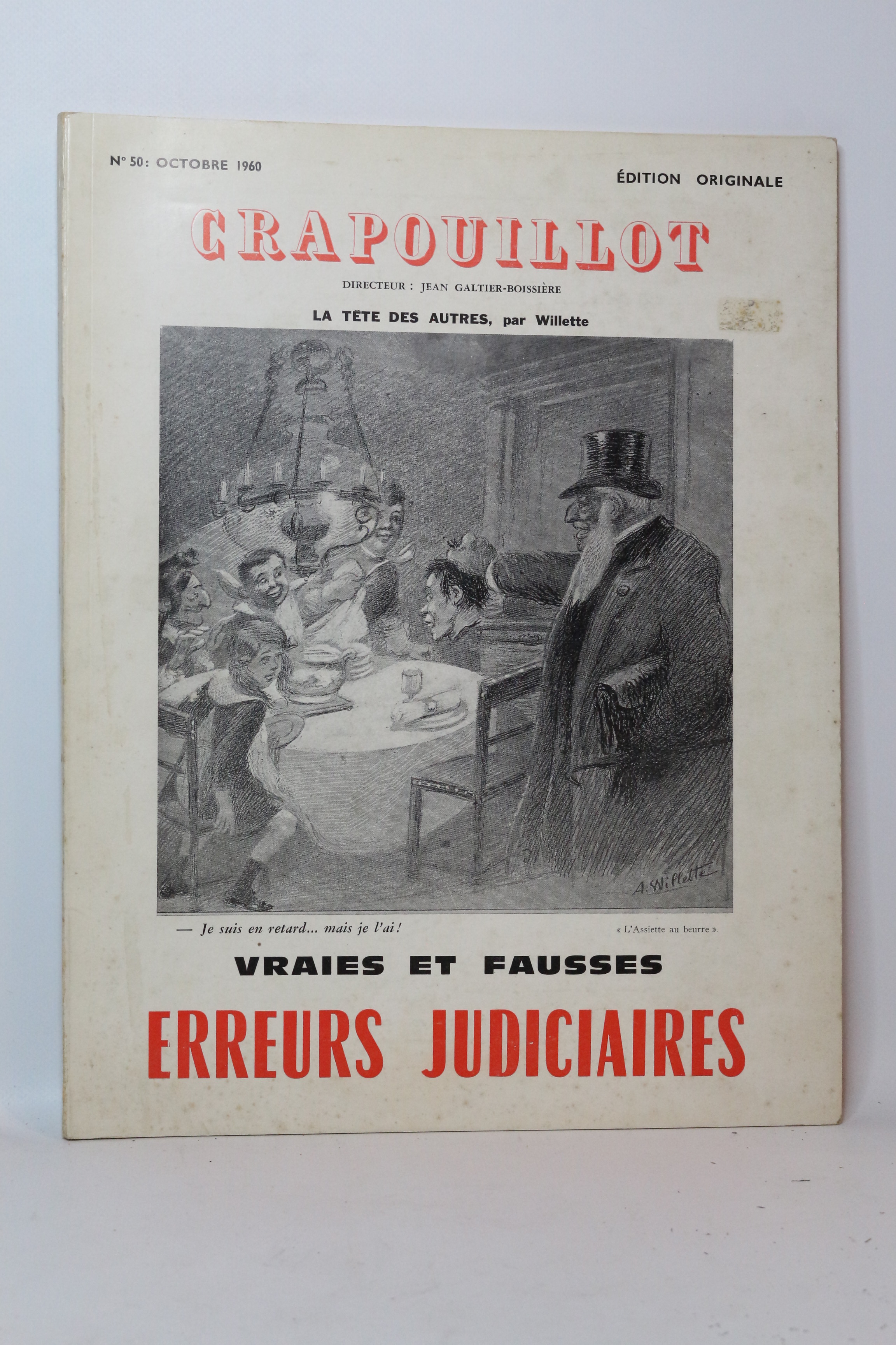 Vraies et fausses erreurs judiciaires. Crapouillot n°50
