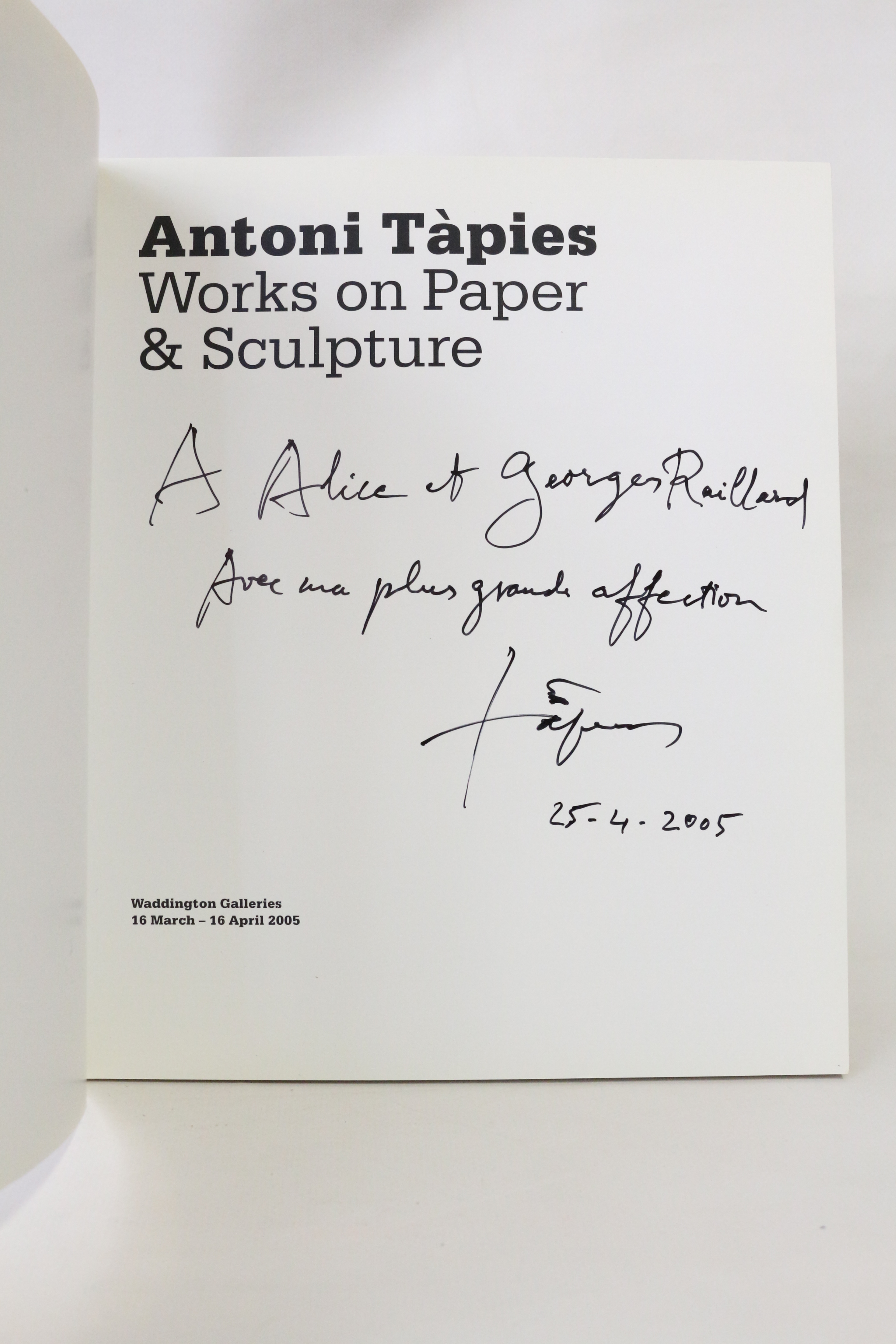 Works on paper & sculpture