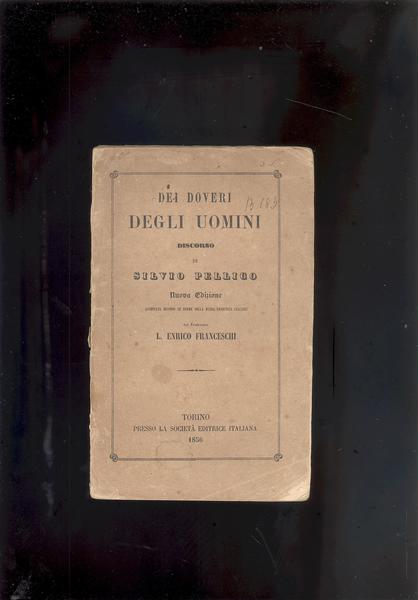 DEI DOVERI DEGLI UOMINI DISCORSO