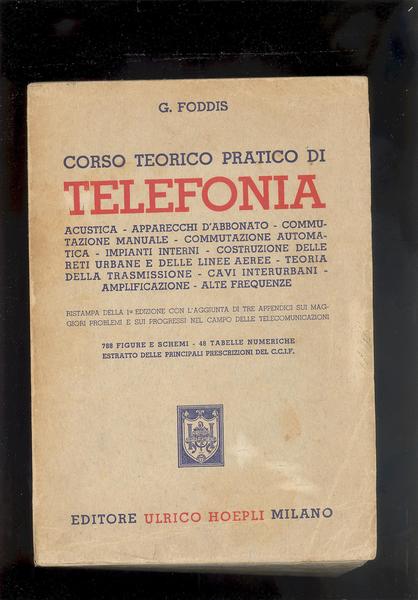 CORSO TEORICO PRATICO DI TELEFONIA