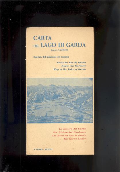 CARTA DEL LAGO DI GARDA