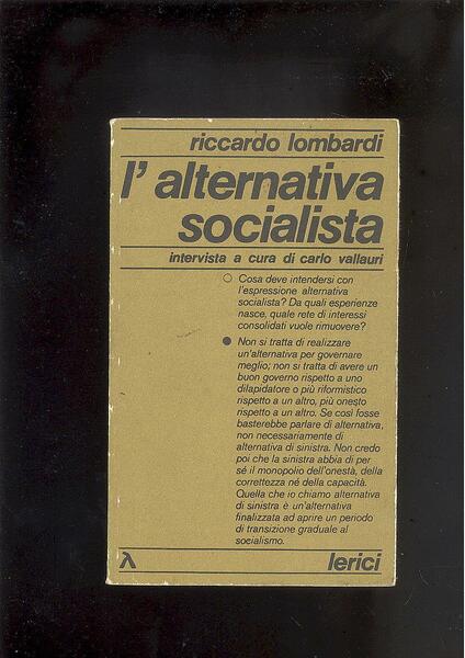 L'ALTERNATIVA SOCIALISTA