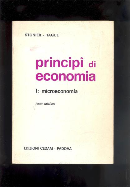 PRINCIPI DI ECONOMIA