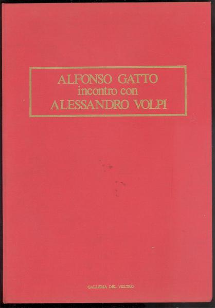 INCONTRO CON ALESSANDRO VOLPI 1974 - 1975