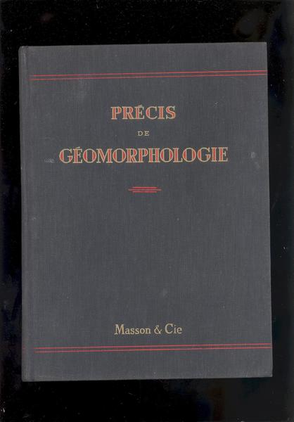 PRECIS DE GEOMORPHOLOGIE