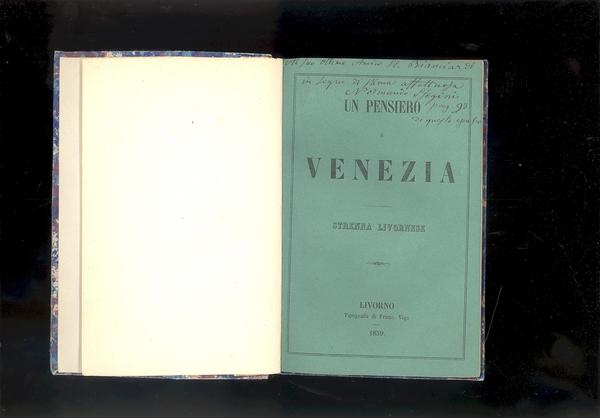 UN PENSIERO A VENEZIA