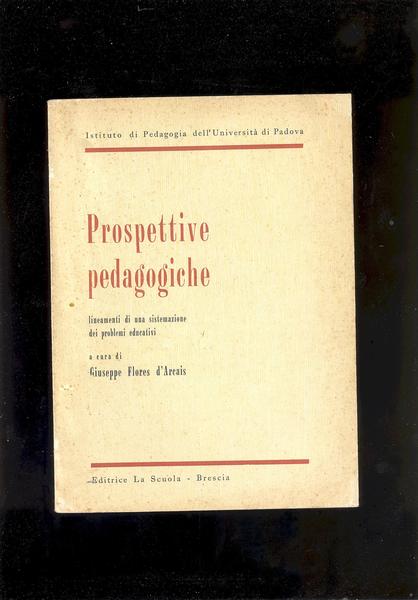 PROSPETTIVE PEDAGOGICHE