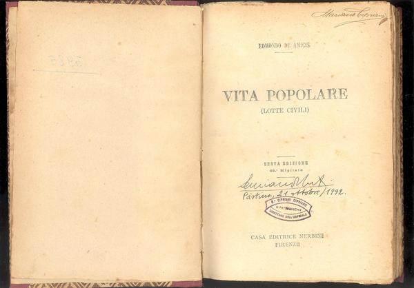 VITA POPOLARE