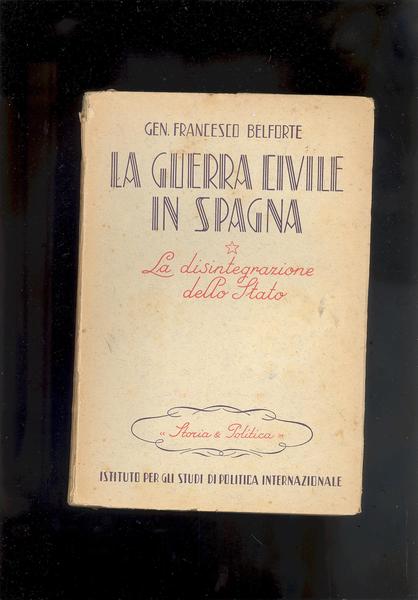 LA GUERRA CIVILE IN SPAGNA