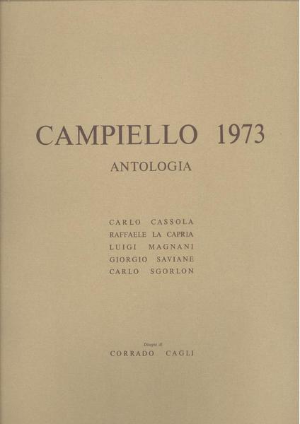 ANTOLOGIA DEL CAMPIELLO 1973DISEGNI DI CORRADO CAGLI