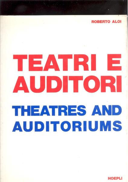 TEATRI E AUDITORI .THEATRES AND AUDITORIUM