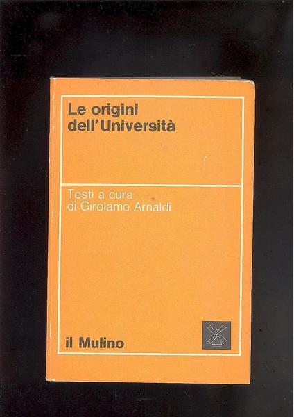 LE ORIGINI DELLE UNIVERSITA