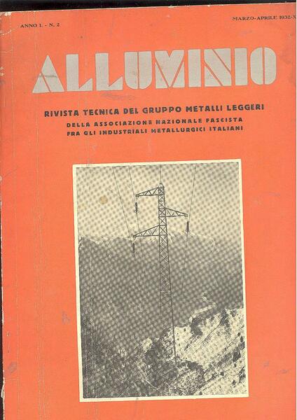 ALLUMINIO. RIVISTA TECNICA DEL GRUPPO METALLI LEGGERIANNO I - N.2 …