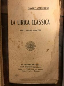 LA LIRICA CLASSICA NELLA 2. META’ DEL SCOLO XVIII