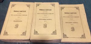 MANUALE DANTESCO VOLL. I, II, III