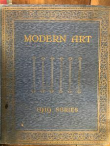 MODERN ART 1919 SERIES. A COLLECTION OF WORKS IN MODERN …