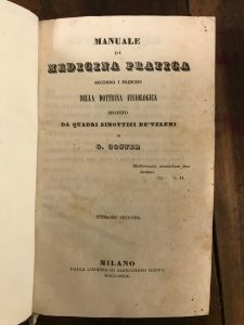 MANUALE DI MEDICINA PRATICA SECONDO I PRINCIPJ DELLA DOTTRINA FISIOLOGICA …