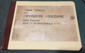 ALBUM BIENNALE DELLE ESPOSIZIONI VENEZIANE ARTE ITALIANA ALLA VIII INTERNAZIONALE …